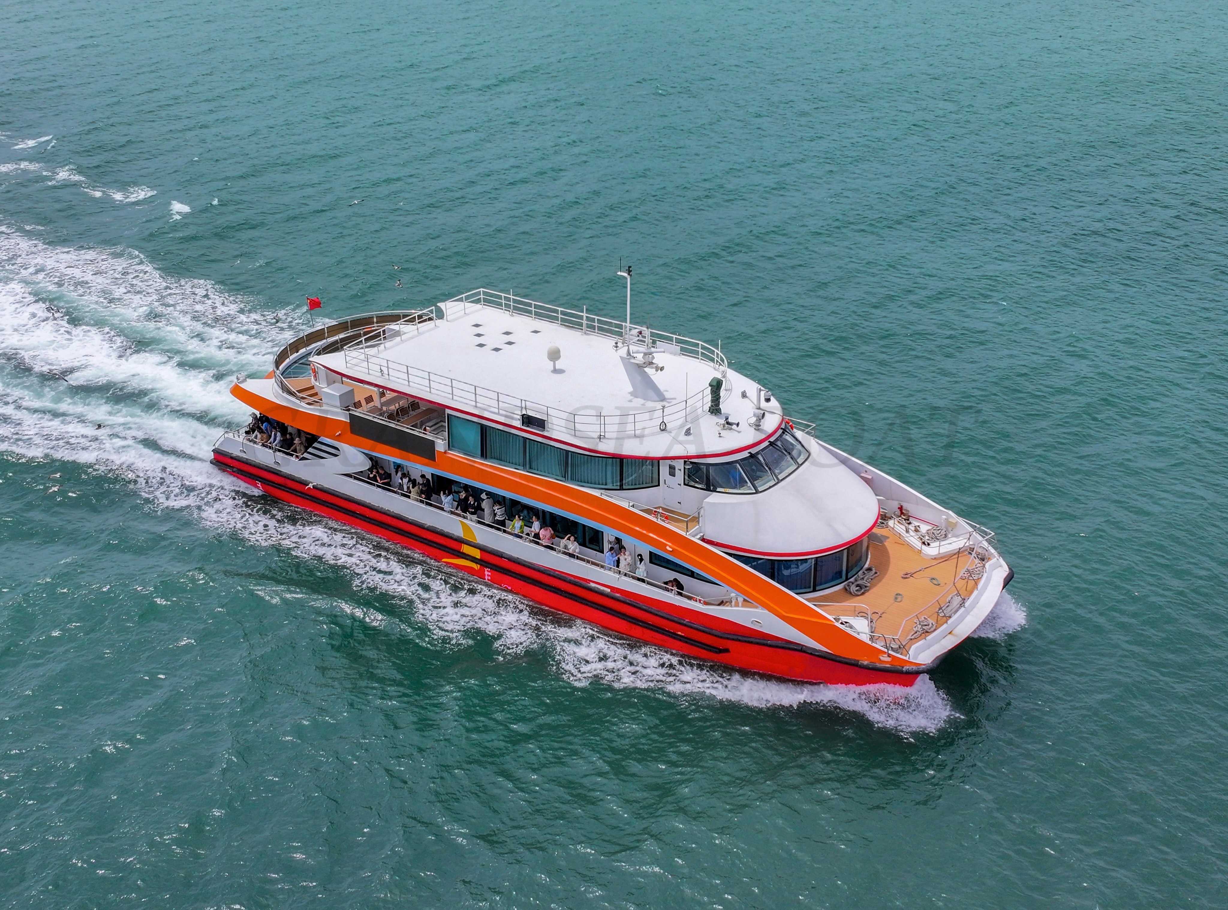 Grandsea 37m Aluminium Catamaran 340persons Tourist Boats Sightseeing Boat for sale