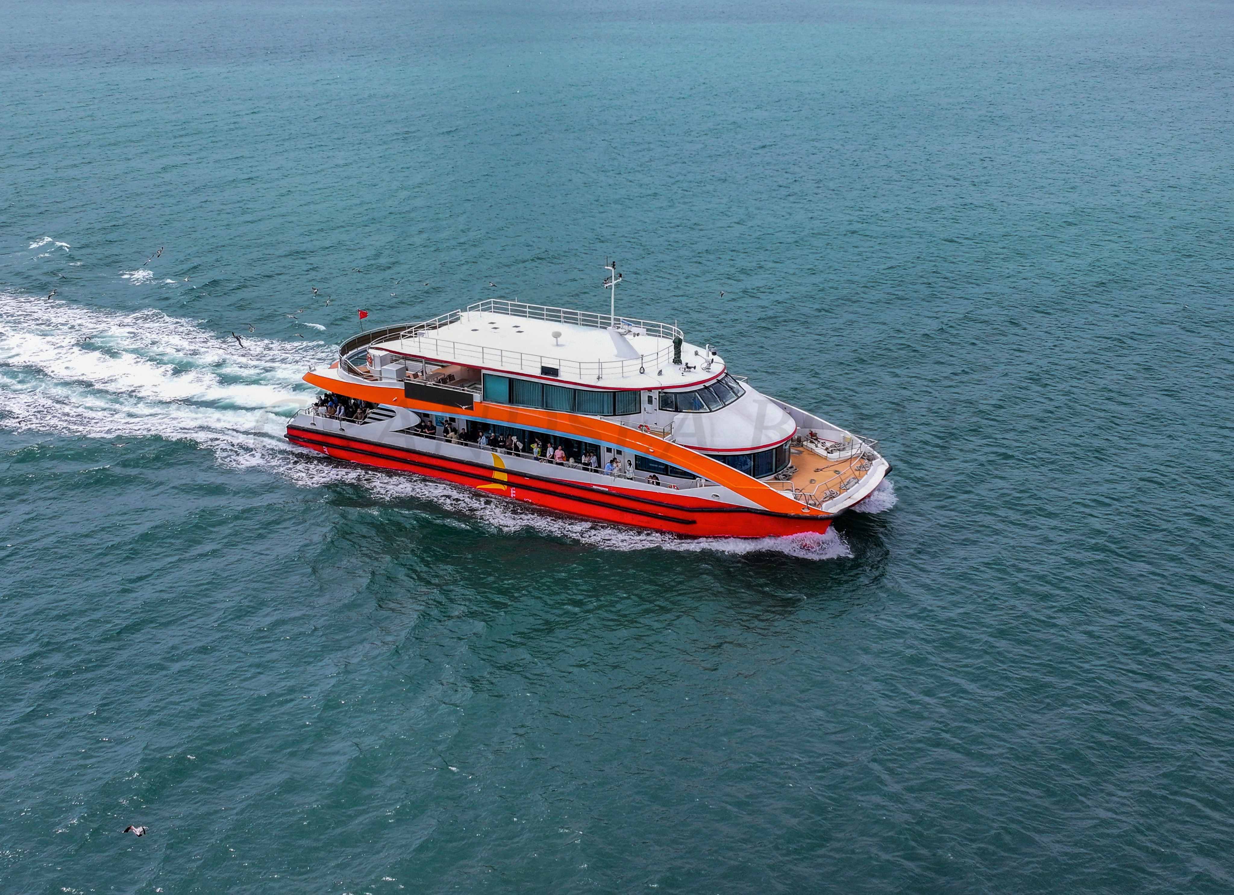 Grandsea 37m Aluminium Catamaran 340persons Tourist Boats Sightseeing Boat for sale
