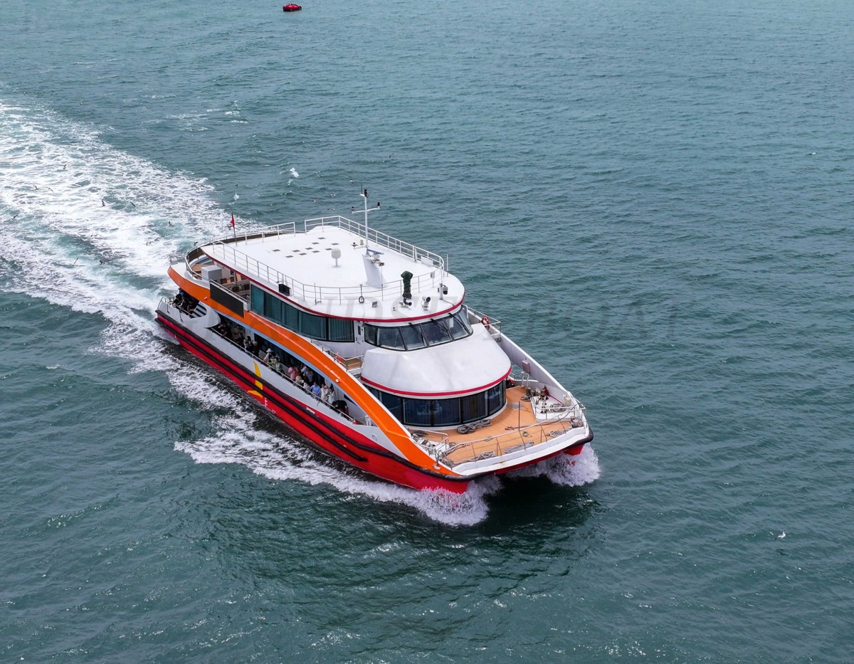 Grandsea 37m Aluminium Catamaran 340persons Tourist Boats Sightseeing Boat for sale