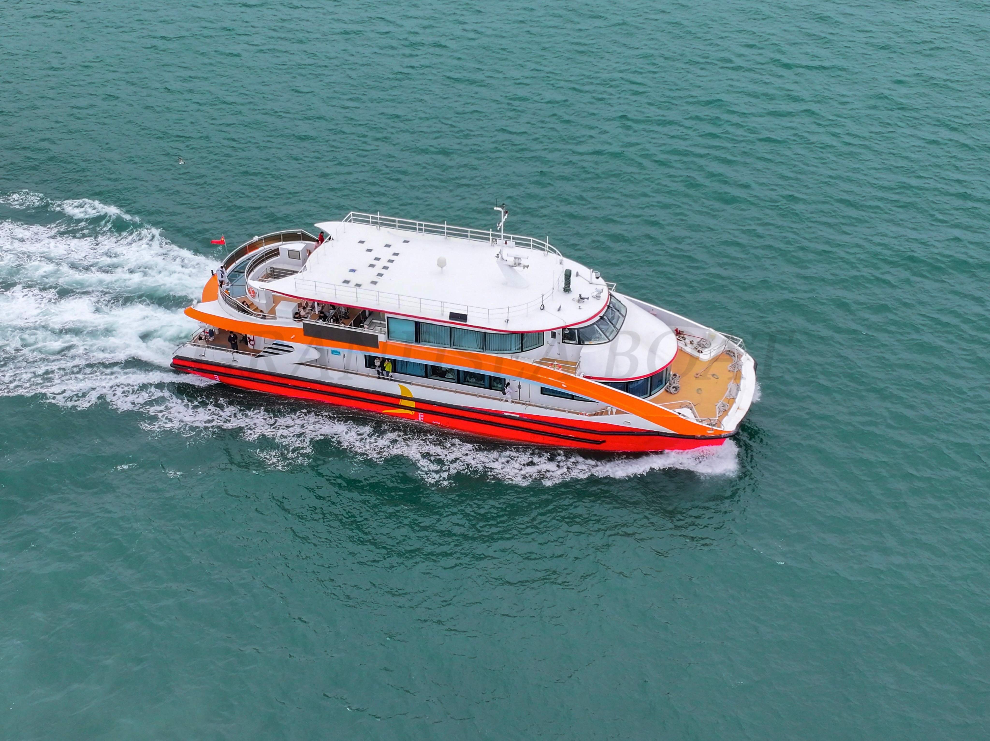 Grandsea 37m Aluminium Catamaran 340persons Tourist Boats Sightseeing Boat for sale