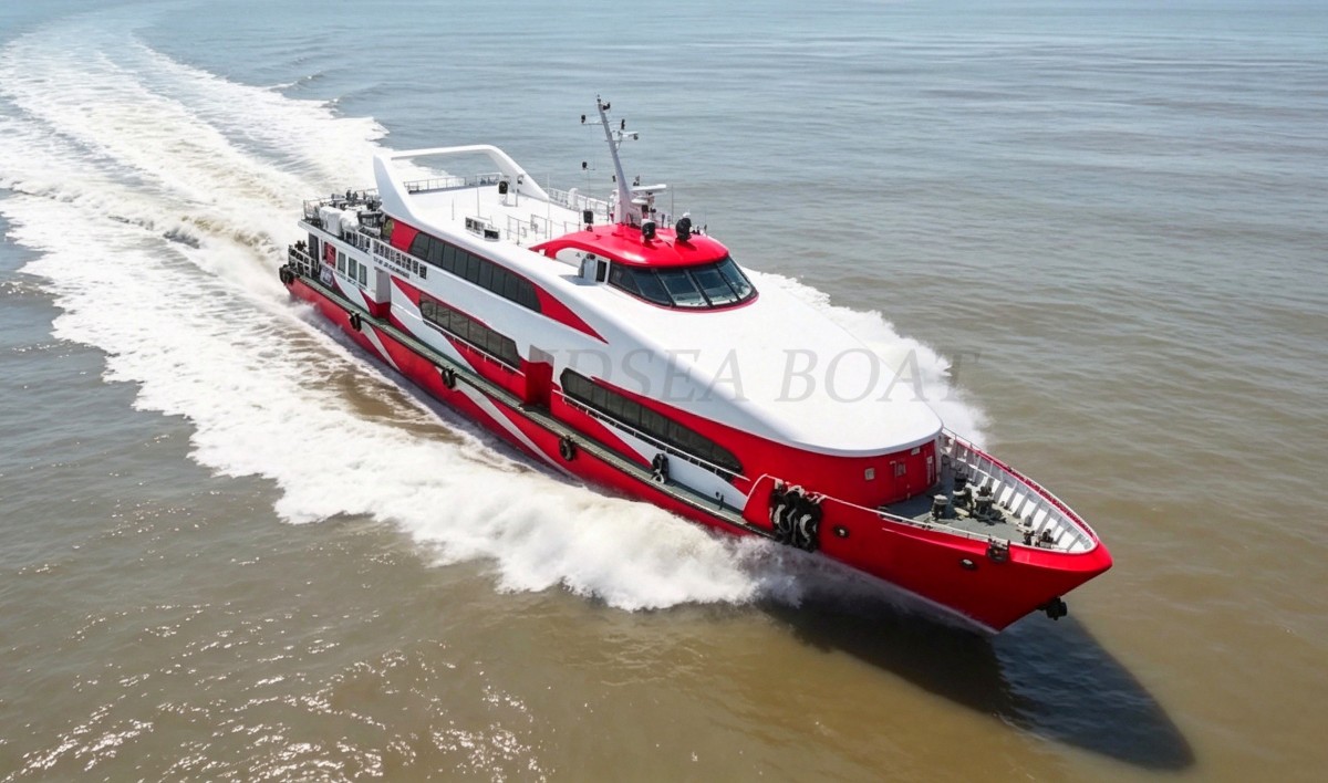 Grandsea 50m High Speed Aluminium 270 seater Passenger Ferry Boat Passenger ship for sale