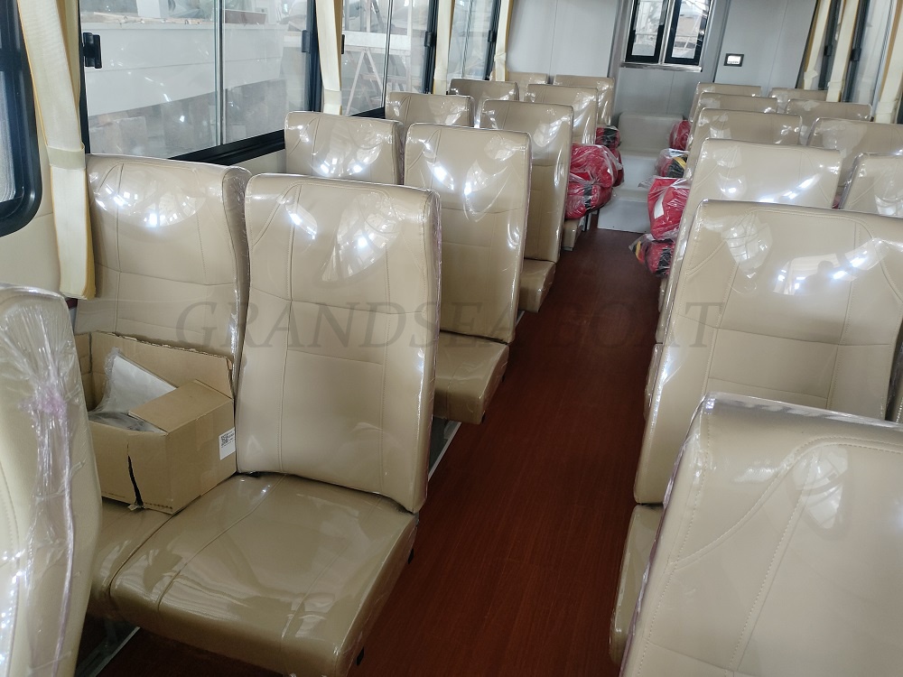 Grandsea 11.8m 30 Persons Fiberglass Speed Passenger Boats with Outboard Engines for Sale