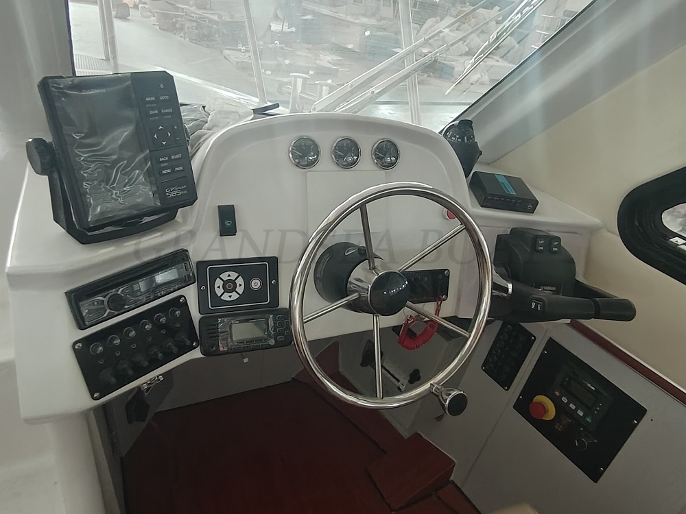 Grandsea 11.8m 30 Persons Fiberglass Speed Passenger Boats with Outboard Engines for Sale