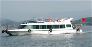 20m FRP High Speed 70 persons Ferry Boat Ship for sale