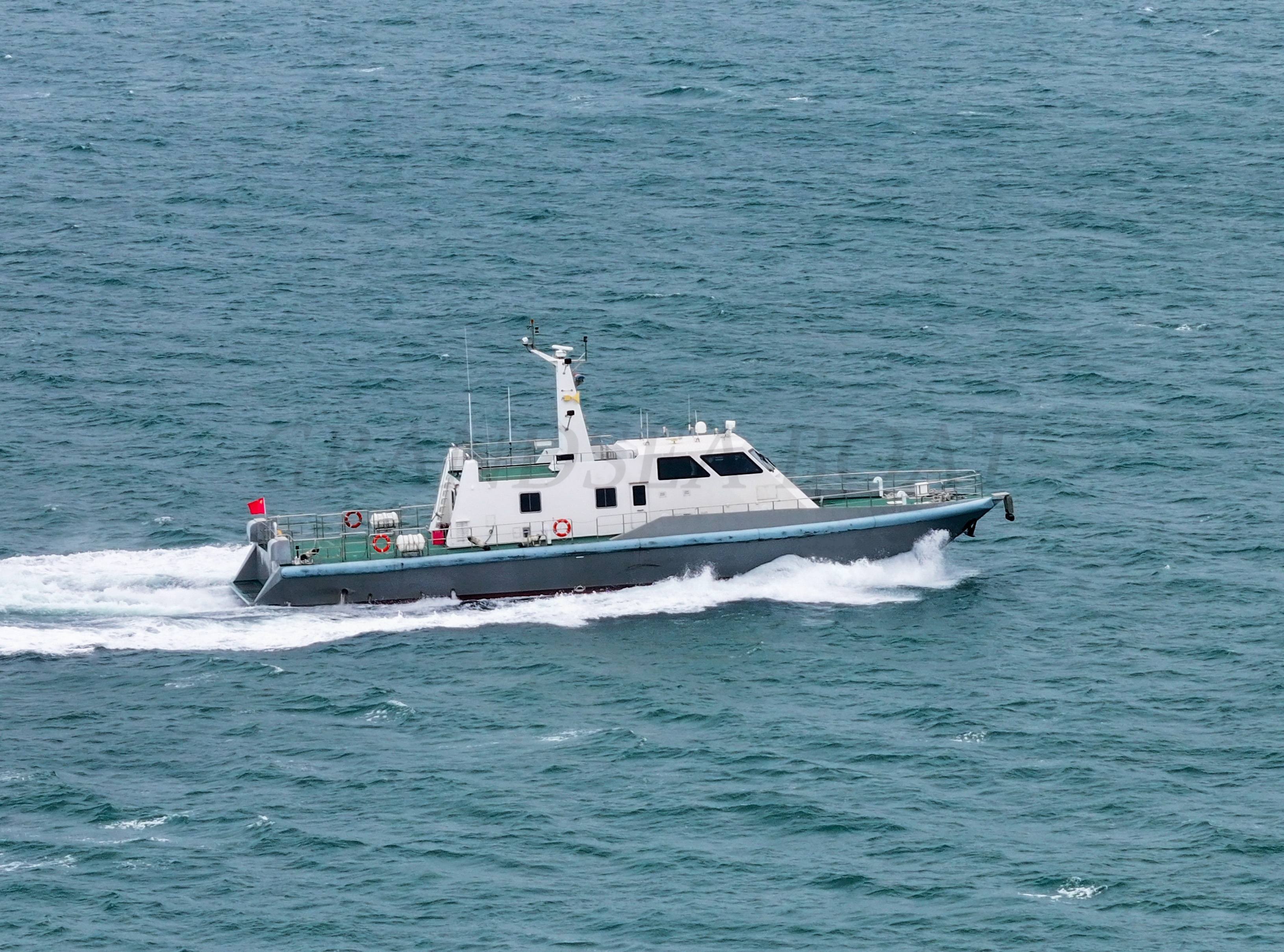 Grandsea 31m High Speed Fiberglass Patrol Boat Law enforcement boat FRP Patrol Vessel Government boat for sale