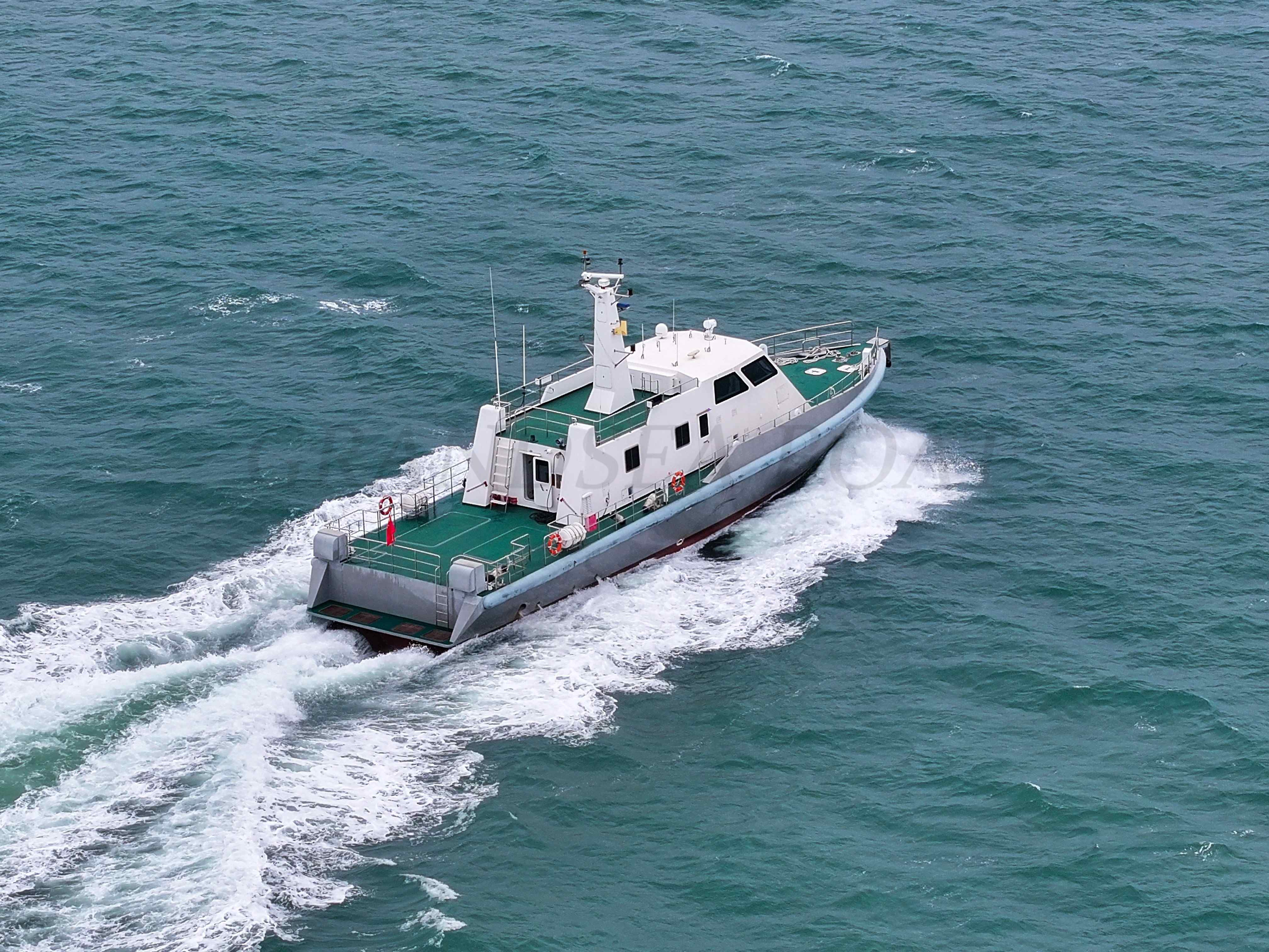 Grandsea 31m High Speed Fiberglass Patrol Boat Law enforcement boat FRP Patrol Vessel Government boat for sale