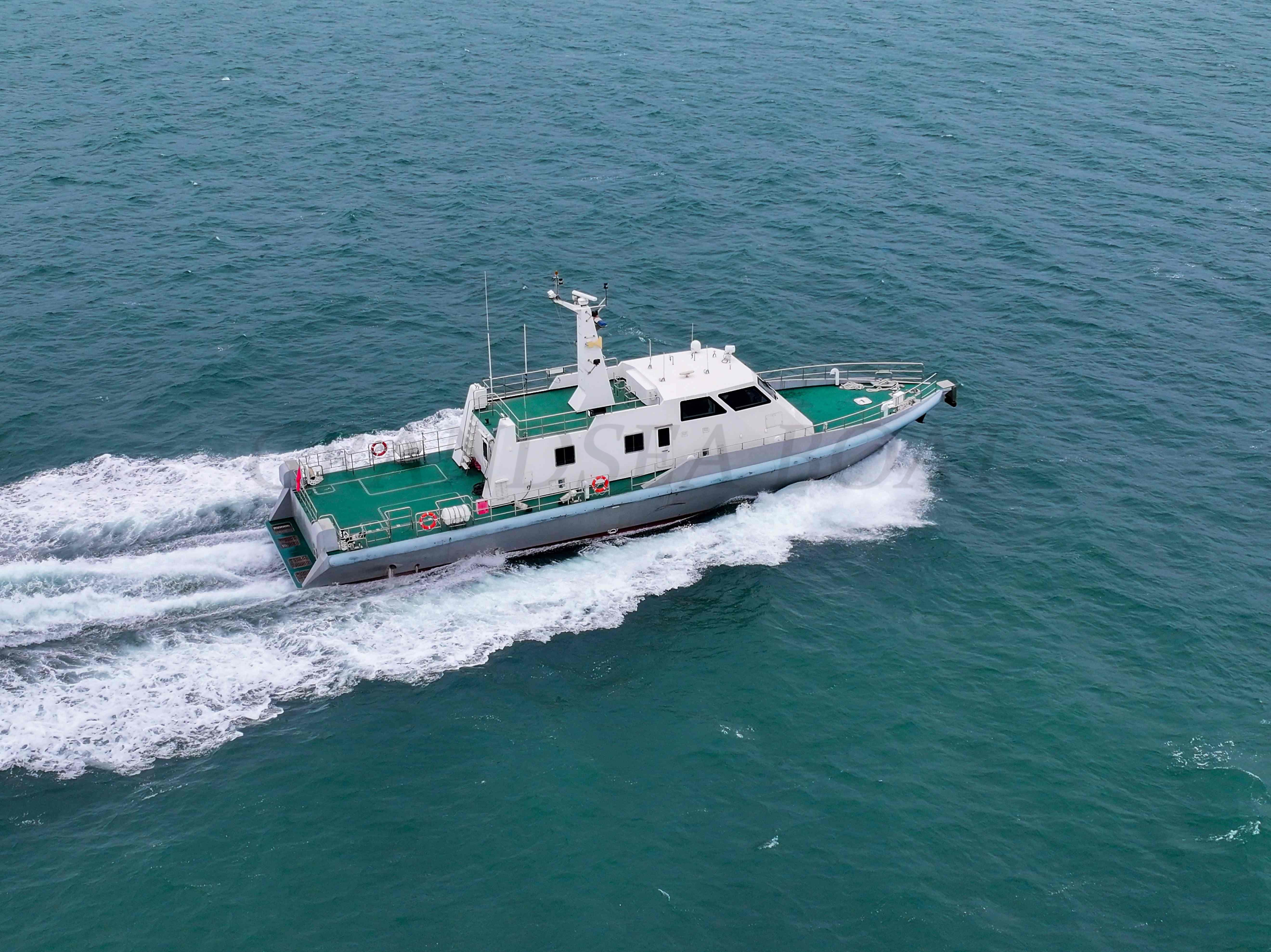 Grandsea 31m High Speed Fiberglass Patrol Boat Law enforcement boat FRP Patrol Vessel Government boat for sale
