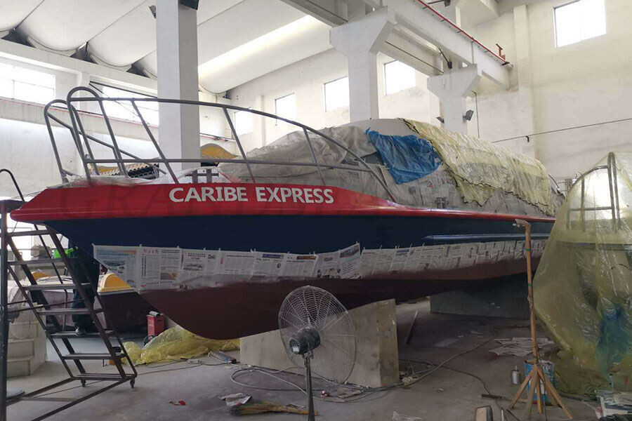 45 Persons Aluminum Fast Passenger Ferry Jet Boats for Sale