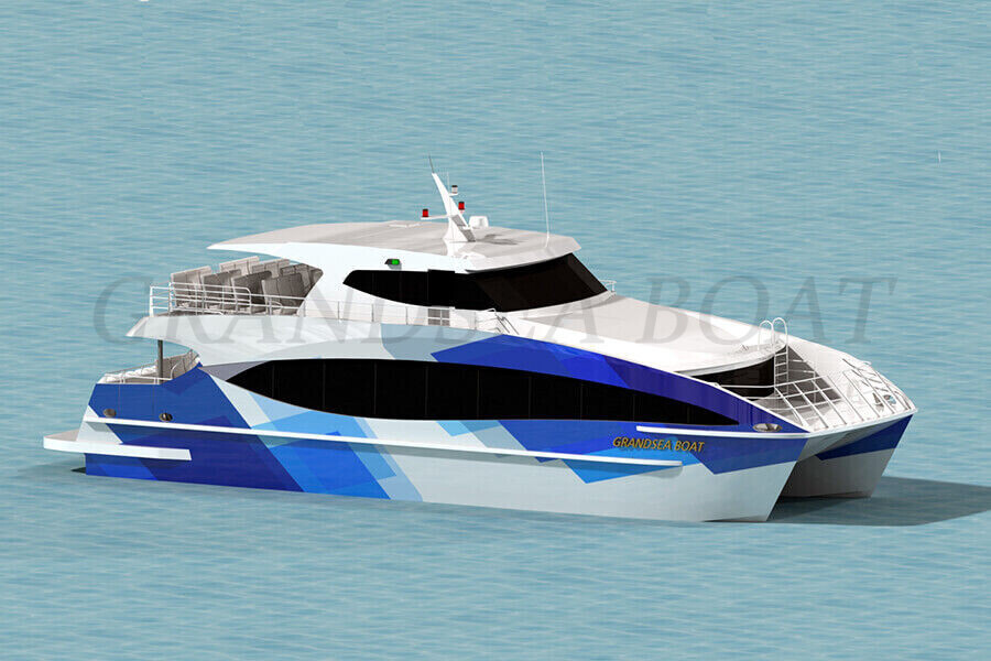 Grandsea 100 Passenger Aluminum Catamaran Ferry/passenger/high Speed Boat/ship for Sale