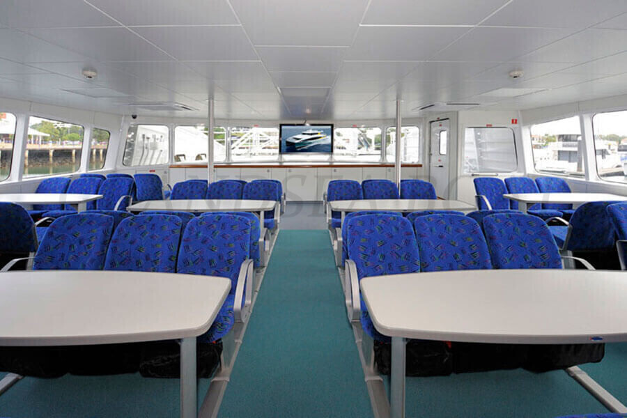  China 22.6m Aluminum Catamaran  150 Passenger Ferry Boat For Sale