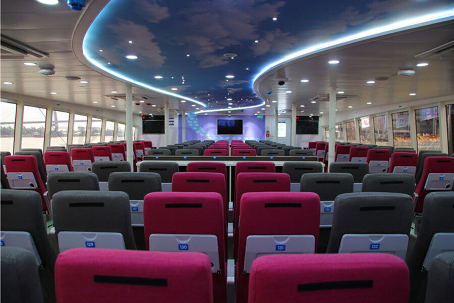 China 28m Aluminum Catamaran Builder 180 Passenger Ferry Boat For Sale