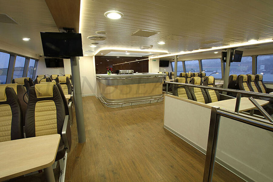 Grandsea Boat 300persons Aluminium Catamaran Passenger Ferry Boat for Sale