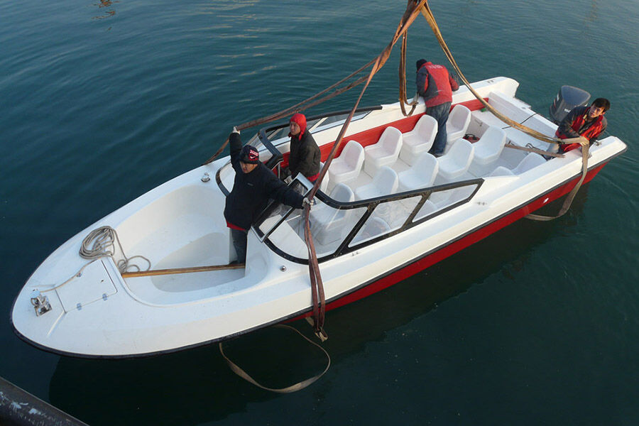 29ft Fiberglass High Speed Tourist Motor Boats for Sale