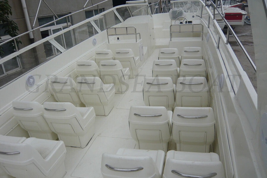 11.6m Fiberglass 25 Persons High Speed Passenger Water Taxi Boat for Sale