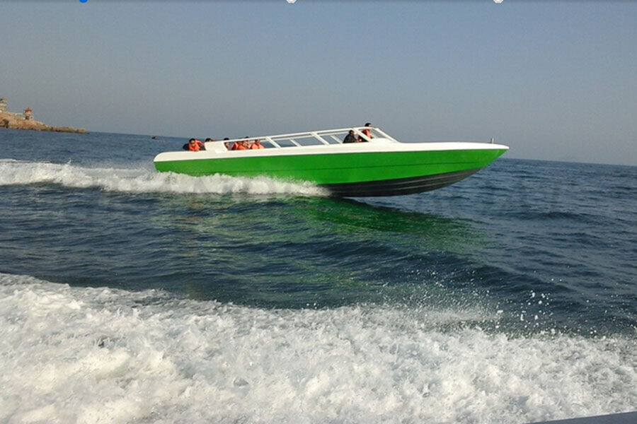 11.6m Fiberglass 25 Persons High Speed Passenger Water Taxi Boat for Sale