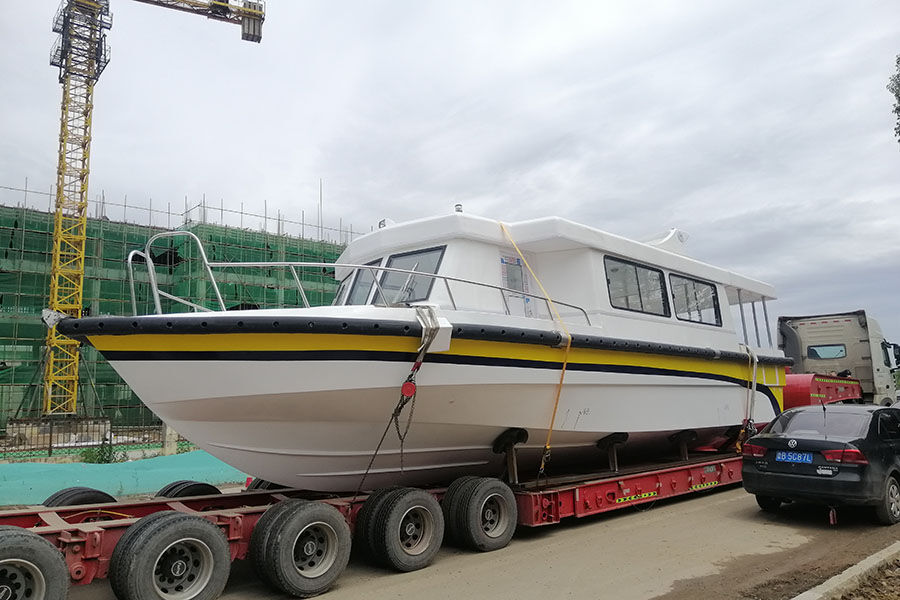 12.3m 30persons Fiberglass Speed Passenger Tour Boat For Sale