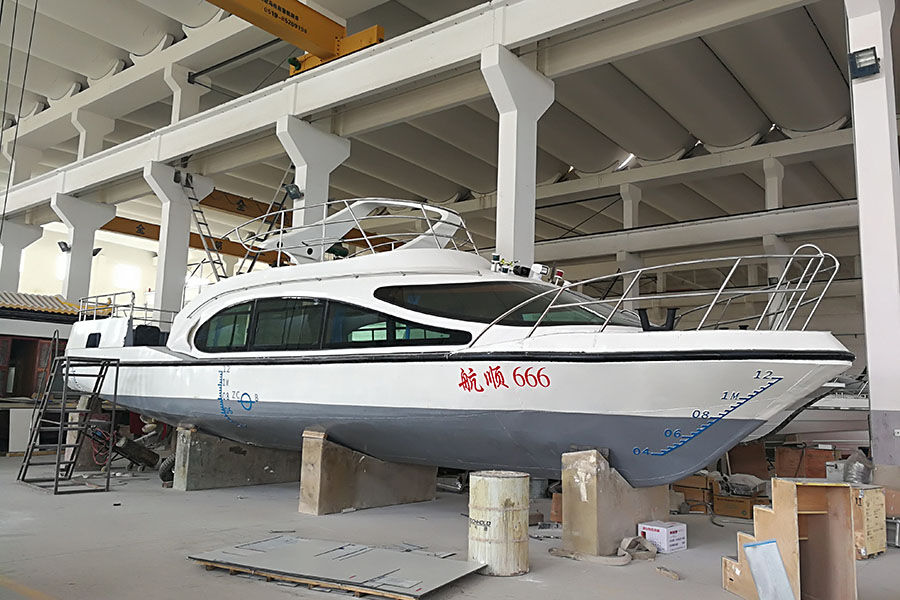 China 13.8m Steel Hull Day Commercial 30 Passenger Boat for sale