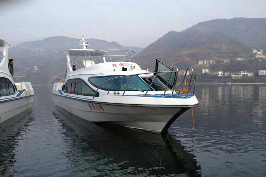 15.8m 47 Persons Fiberglass Passenger Ferry Inboard Engine Boats for Sale