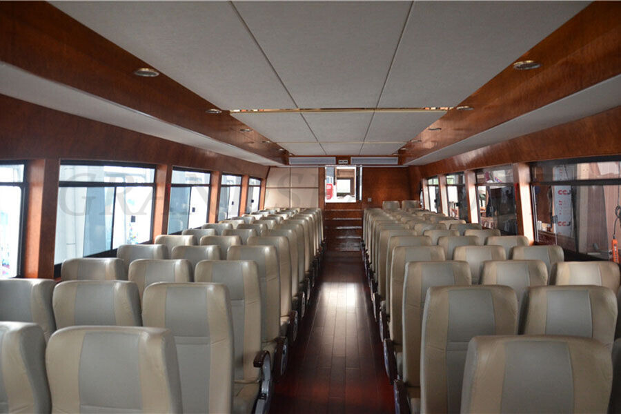 China 25m FRP Day Commercial 140 Passenger Ferry Boat for Sale