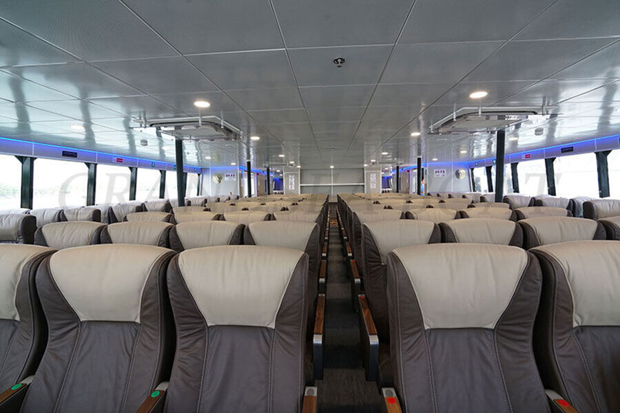 China 48m Steel Hull 260 Passenger Ferry Ship for Sale