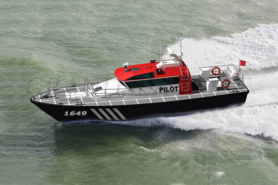 Grandsea Boat 16m Aluminium Material Pilot Boat for Sale 