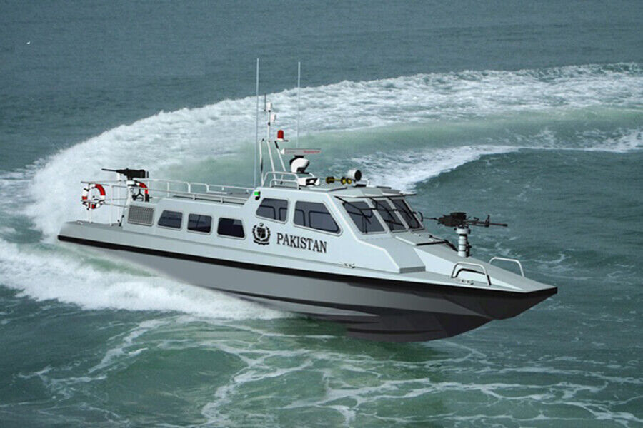 Grandsea 12.7m High Speed Aluminum Government Supervision Patrol Boat for Sale
