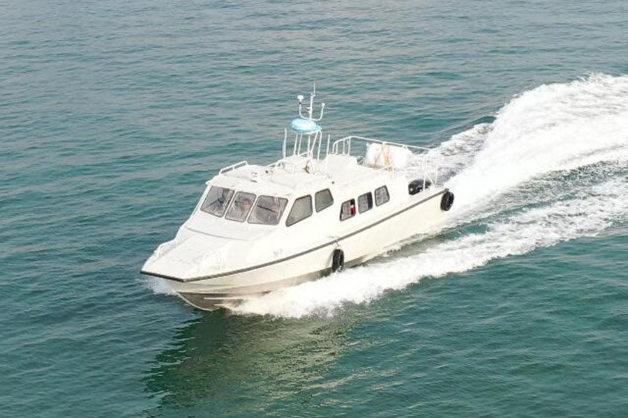 Grandsea 12.7m High Speed Aluminum Government Supervision Patrol Boat for Sale