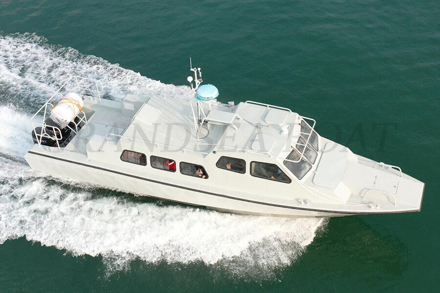 Grandsea 12.7m High Speed Aluminum Government Supervision Patrol Boat for Sale