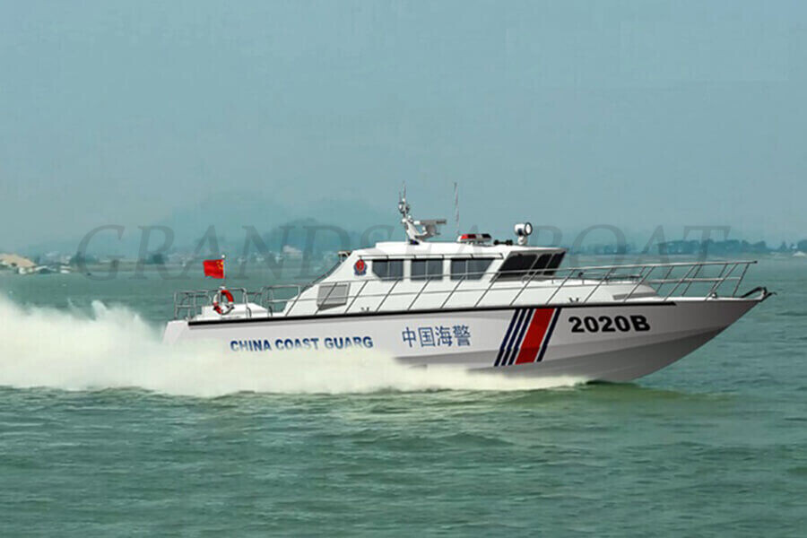 Grandsea 21m Aluminum High Speed Coast Guard Patrol Boat for sale