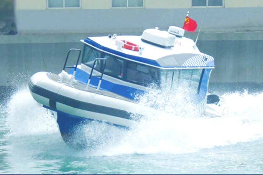 11.65m Aluminum/aluminium High Speed Outboard Engine Patrol Coastguard Boats for Sale