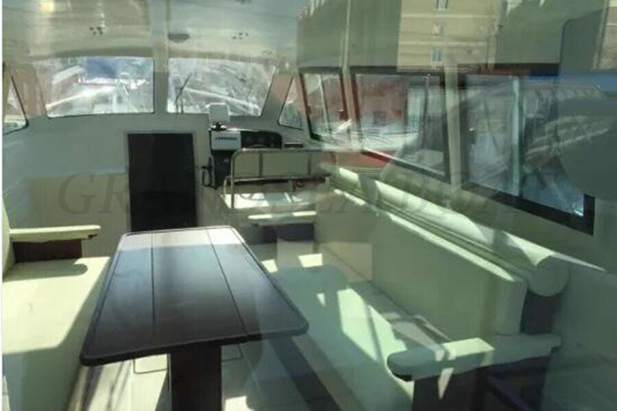 38ft FRP Coastal And River Police Boat with Outboard Engine for Sale