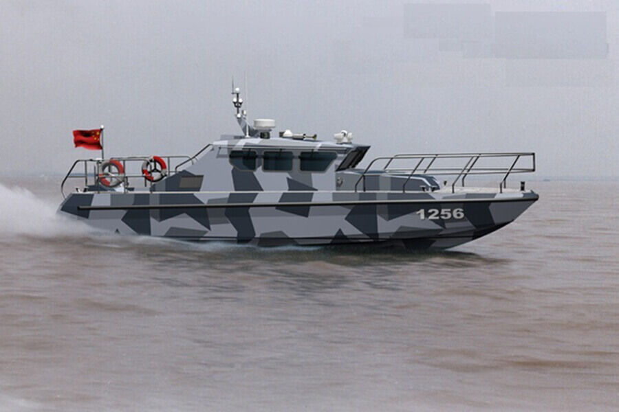Grandsea Boat 13m/43ft Aluminium High Speed Police Patrol Boat for Sale
