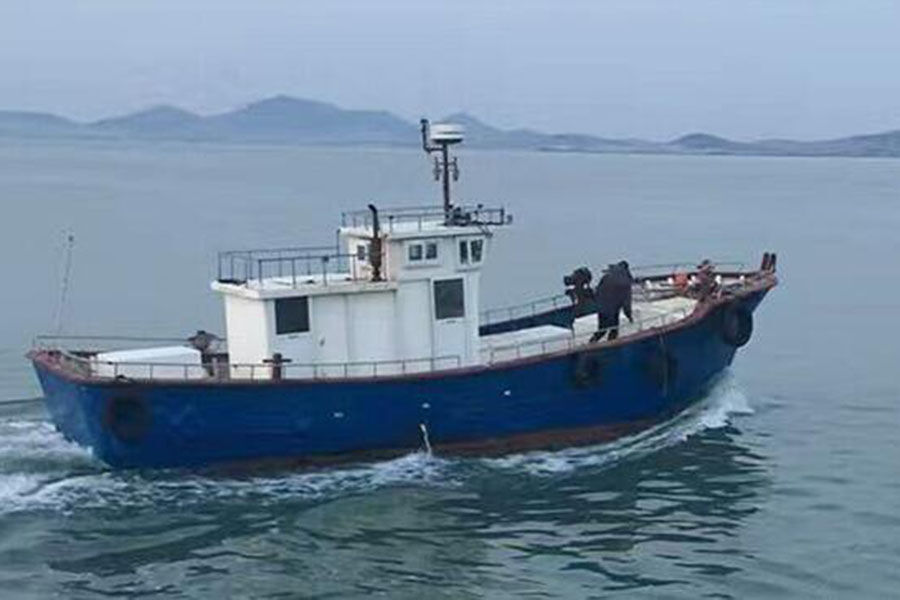 13.6m Fiberglass Commercial Trawler Fishing Boat for Sale