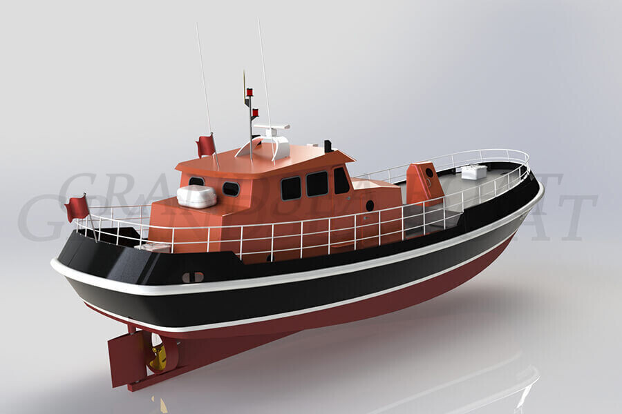Grandsea 16.5m/78ft Steel Hull Deep Sea Stern Trawler Commercial Fishing Boat/Ship/Vessel for Sale