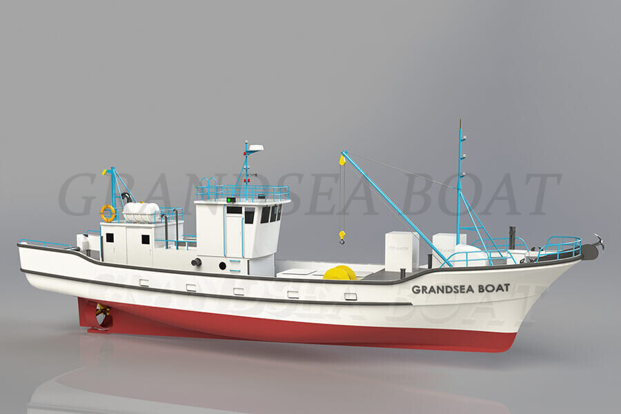 21.3m FRP Commercial Tuna Longline Fishing Boat  for Sale