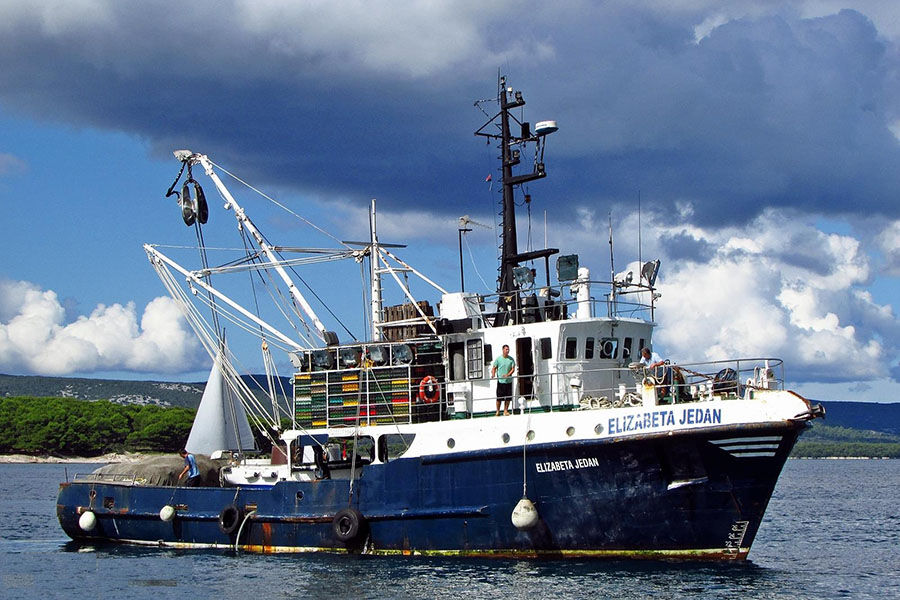 New Building BV Class Approved 73ft Deep Sea Steel Commercial Stern Fishing Boat For Sale