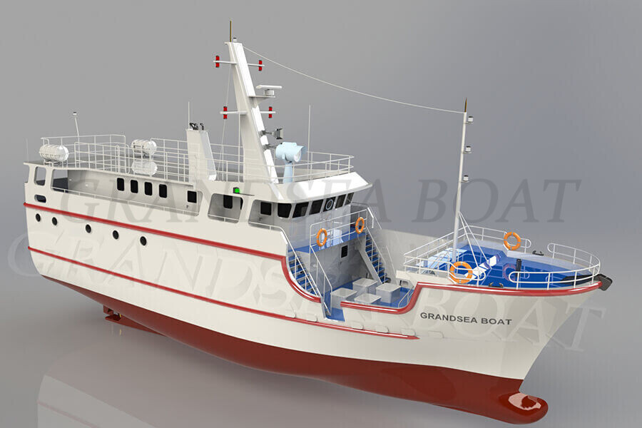 Grandsea 26m FRP Commercial Longline Fishing Boat for sale