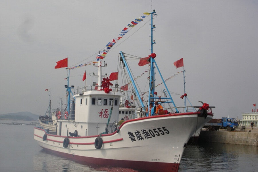 31.8m Commerical Fiberglass Pelagic Trawler And Purse Seine Fishing Boats for Sale