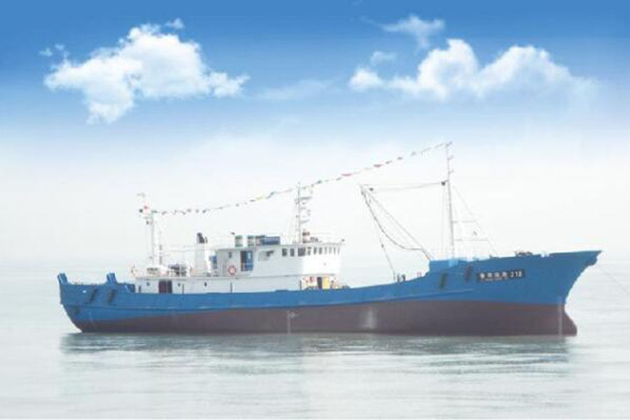 150ft/46m Steel Deep Sea Stern Trawler Fishing Ship with Freezer
