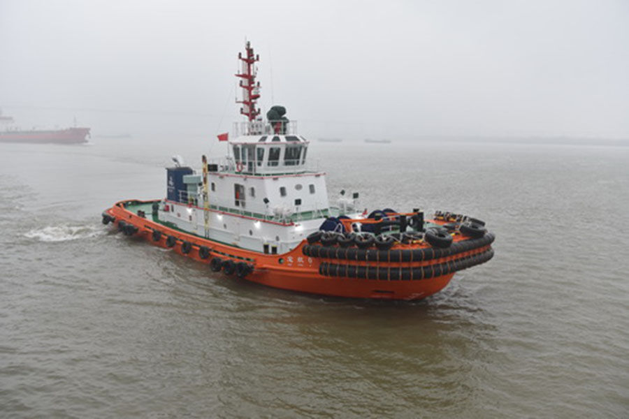 Grandsea 36m Oceangoing Harbour ASD Pusher Tug Towing Vessel for sale 