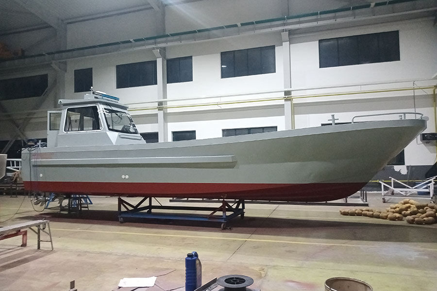 Grandsea 11m Sea Farming Aluminum Work Barge Boat for sale