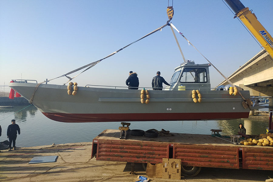 Grandsea 11m Sea Farming Aluminum Work Barge Boat for sale