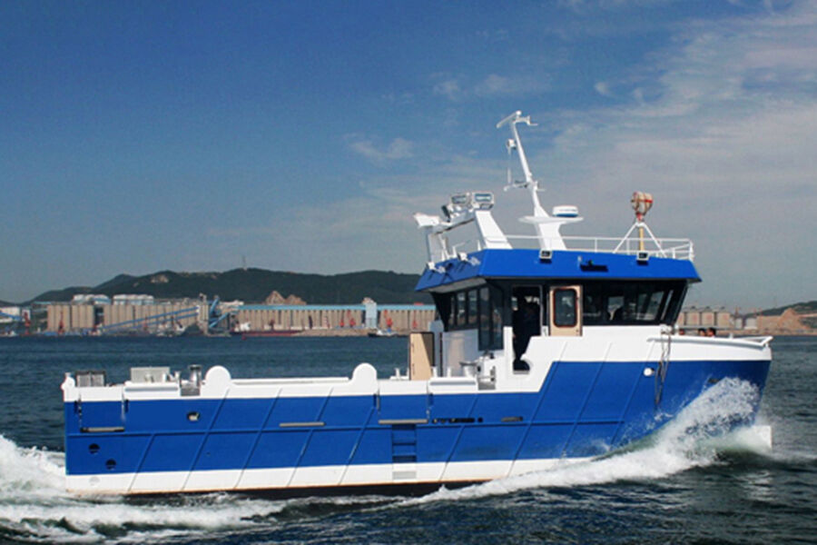 15m Aluminum Catamaran Work And Utility Boat for Sale