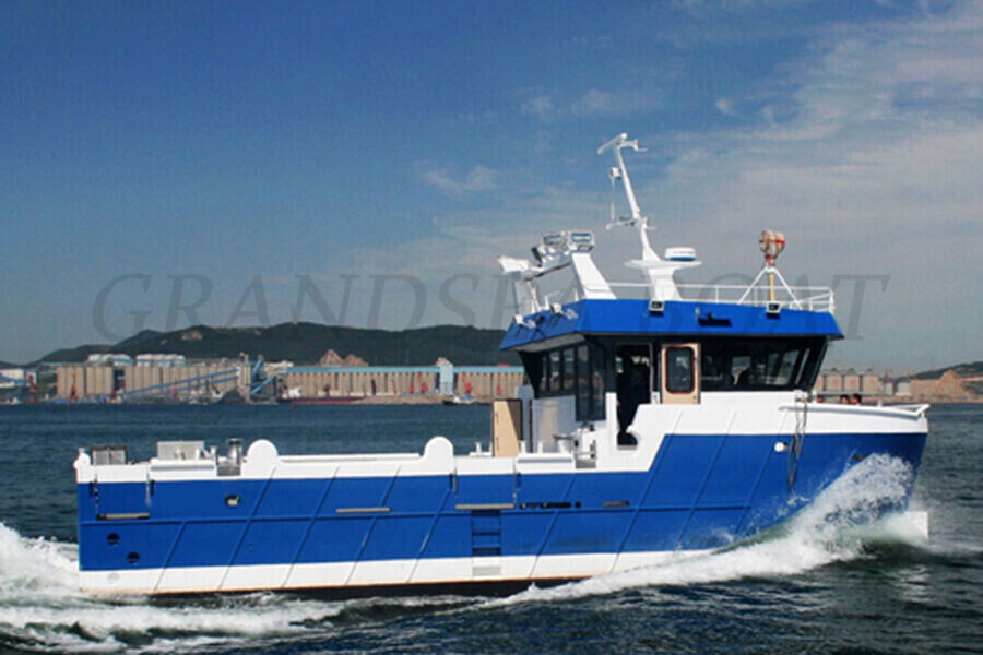 15m Aluminum Catamaran Work And Utility Boat for Sale
