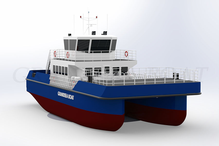 24m Aluminum Catamaran Offshore Wind Farm Support/supply/work Boat/ship/vessel for Sale