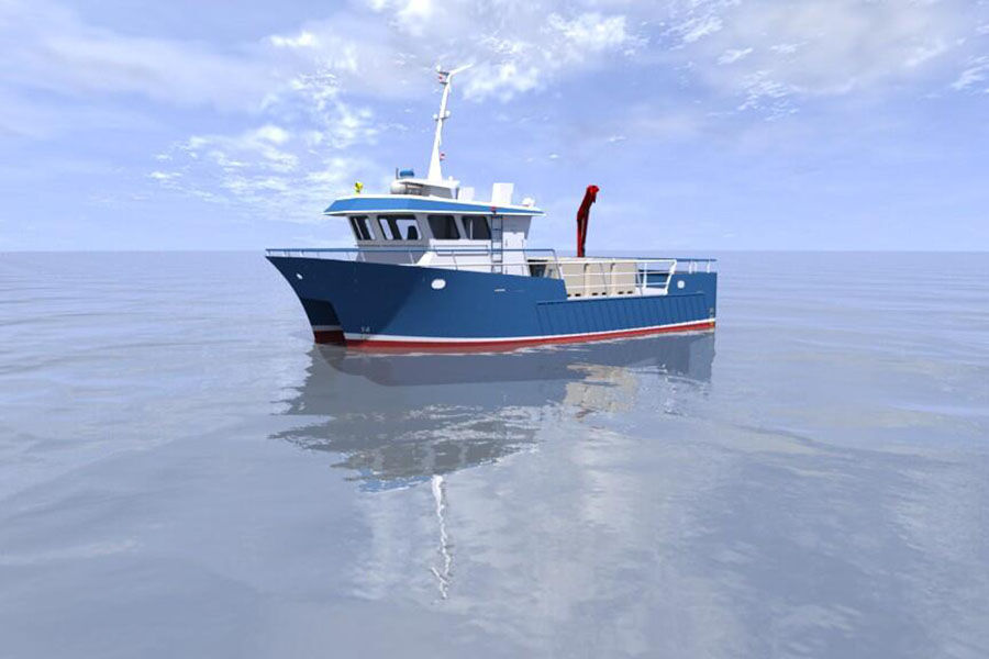 18.5m Aluminum Catamaran Work And Utility Boat for Sale