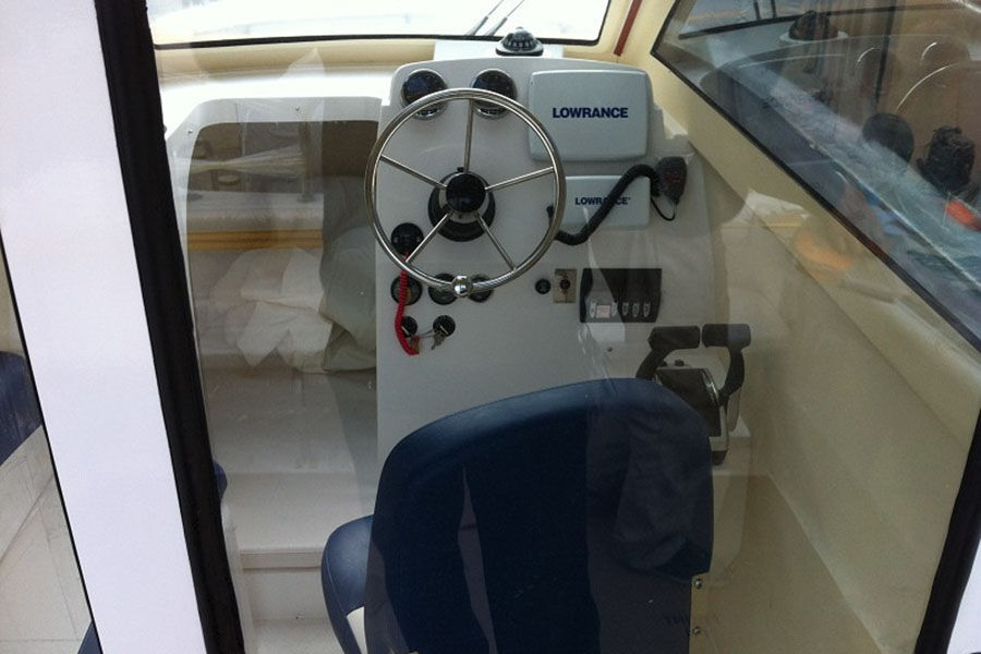 27ft offshore speed cabin fiberglass fishing boats for sale