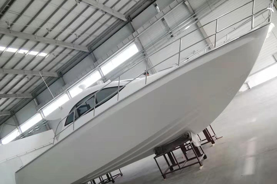 Grandsea 35ft Fiberglss Catamaran Cabin Fishing Boat  for Sale