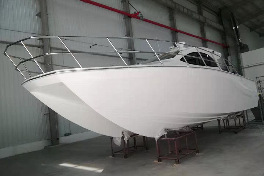 Grandsea 35ft Fiberglss Catamaran Cabin Fishing Boat  for Sale