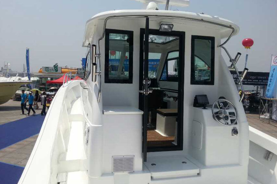 40ft Inboard Diesel  Engine  Deep Sea  Fiberglass Fishing Boats for Sale